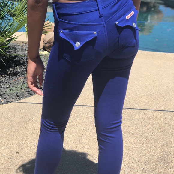 Hudson royal blue jegging juniors 14 - Picture 4 of 8
